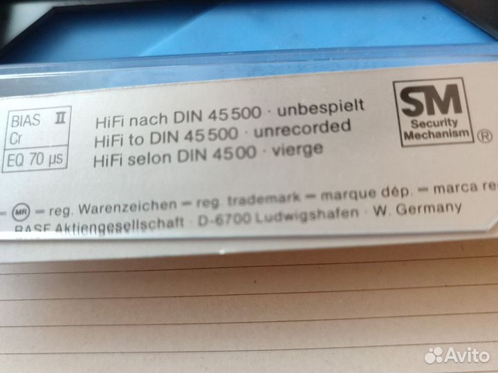 Аудиокассета BASF