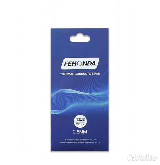 Термопрокладки Fehonda 2.5мм 12.8W/mK 85x45mm