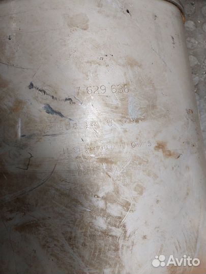 Глушитель BMW X3 F25, 2016