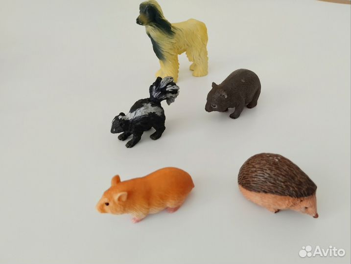 Фигурки животных Schleich, Collecta, Mojo