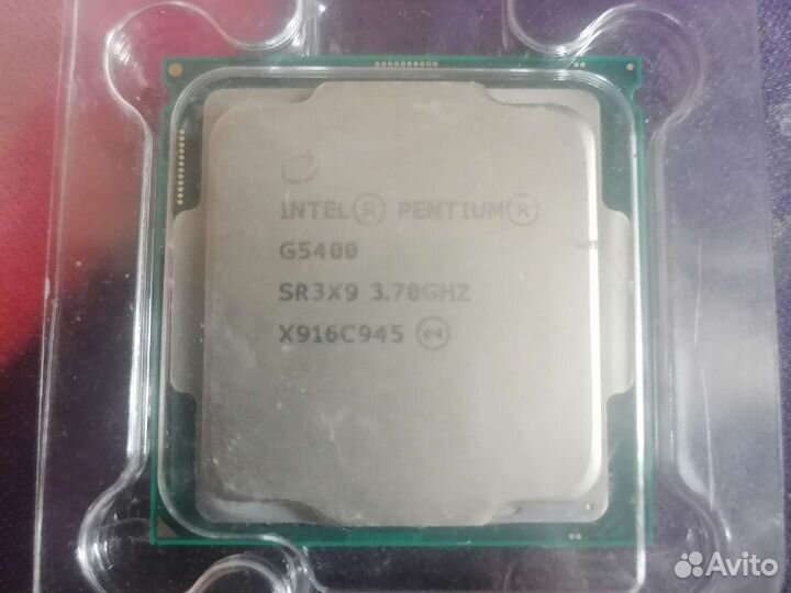 Процессор intel pentium gold g5400