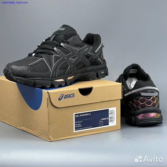 Кроссовки Asics Gel-Kahana 8 Black Gore-Tex (Арт.47317)