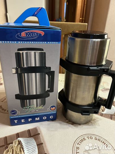 Термос новый 1 л