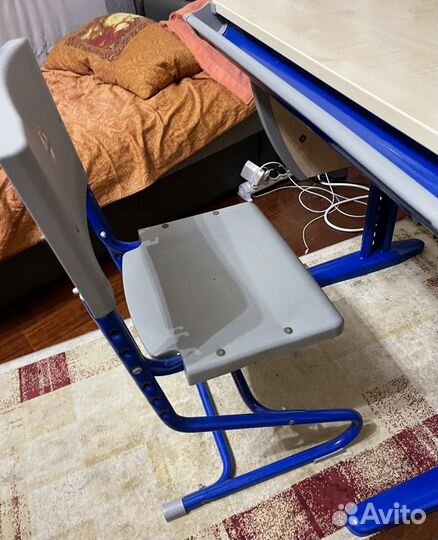 Растущая парта и стул дэми