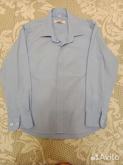 Рубашки с длинным рукавом 128 рост