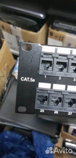 Патч панель neomax cat 5e 19 портов