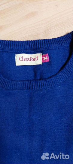 Школьный сарафан, пуловер и кофта