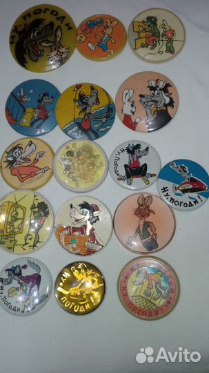 Коллекция детских значков