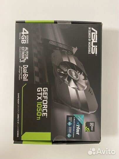 Видеокарта asus gtx 1050 ti 4gb phoenix