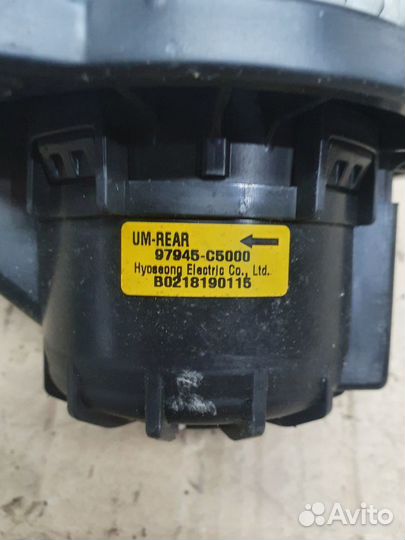 Моторчик печки задний Kia Sorento prime 3