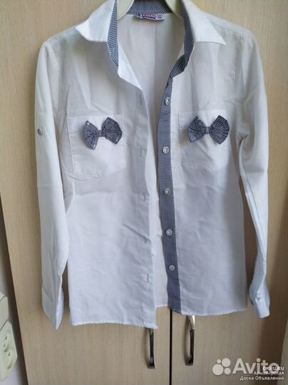 Блузка школьная 128 134