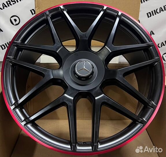 Кованые диски на Mercedes G class Генелдваген R22