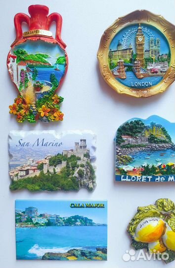 Магниты на холодильник из разных стран