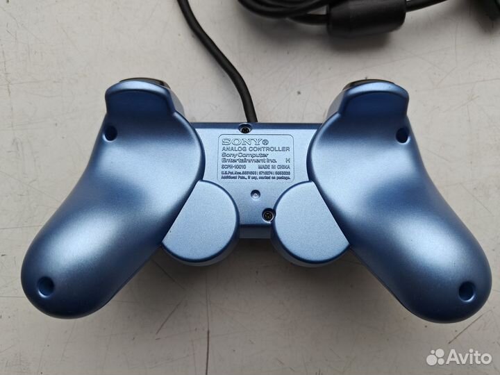 Sony PlayStation 2 Aqua Blue Controller