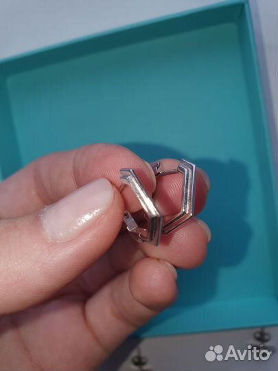Серебряные серьги