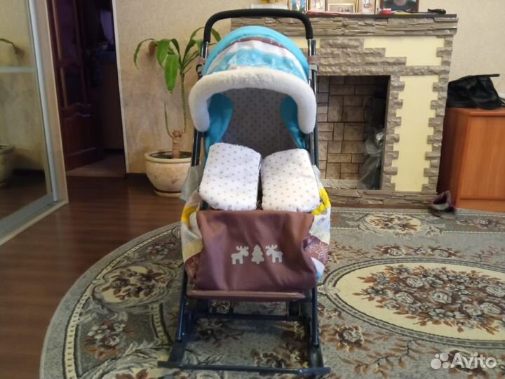 Санки коляска ника 7 3