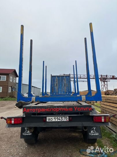 Полуприцеп лесовоз (сортиментовоз) Тонар L3 (9445), 2018