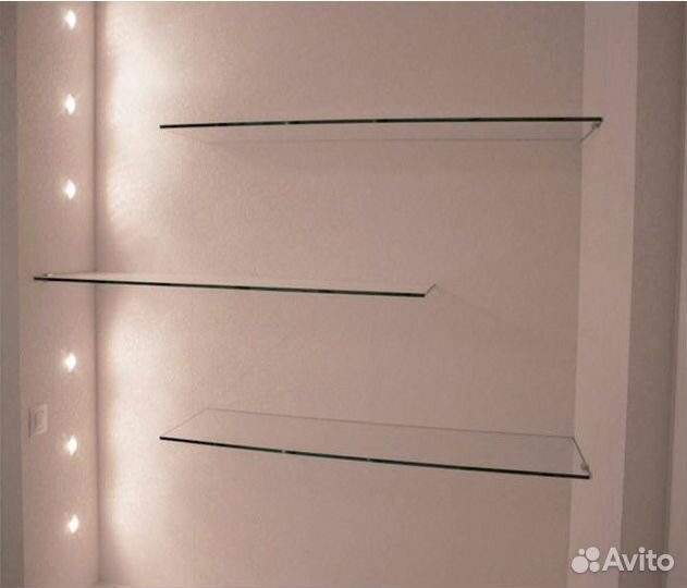 Полка стеклянная