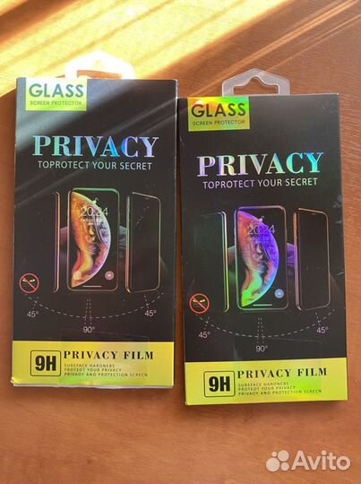 Защитное стекло на iPhone 6s plus