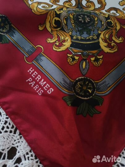 Платок в стиле Hermes Paris