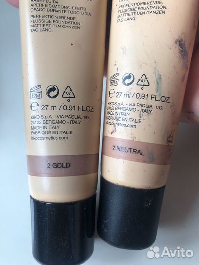 Тональный крем kiko milano