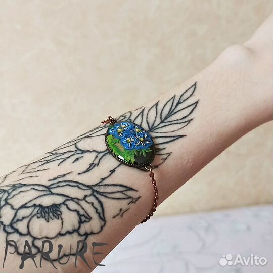 Браслет из эпоксидной смолы (принимаю заказы)