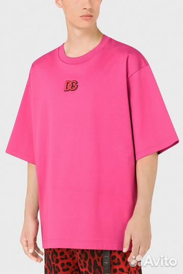 Футболка D&G премиум плотная оверсайз