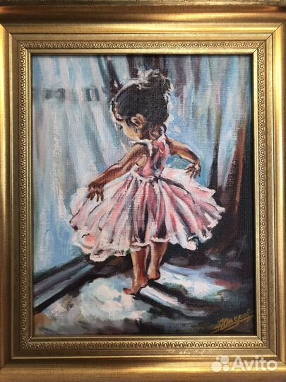 Картина маслом на холсте