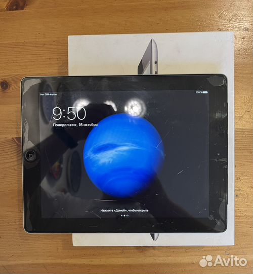 Планшет apple iPad 4 64Gb Wi-Fi + Cellular Black