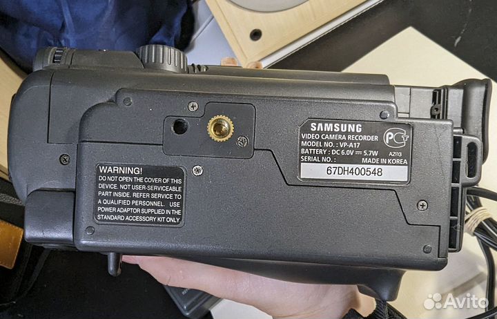 Кассетная видеокамера Samsung VP-A17