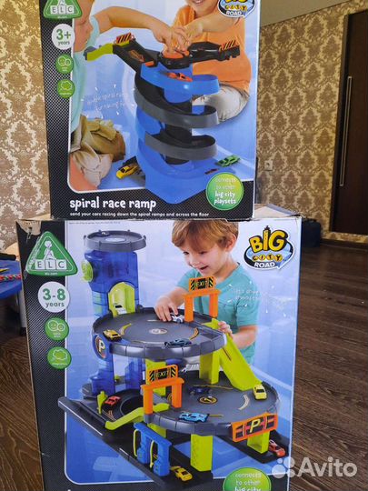 Игровой набор big city garage elc