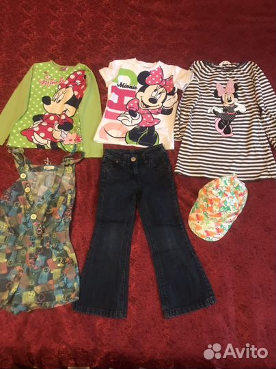 Пакет фирменных вещей на 6 лет