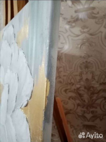 Картина интерьерная маслом большая