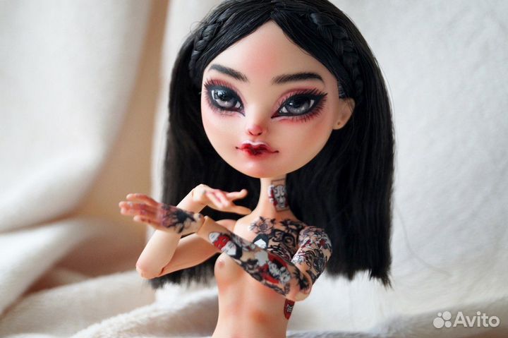 Кукла монстер хай monster high ооак ooak eah эах