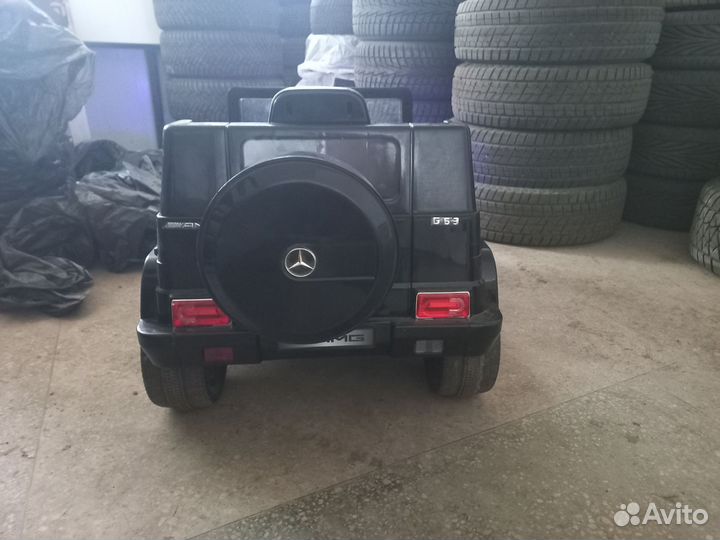 Детский электромобиль бу Mercedes AMG