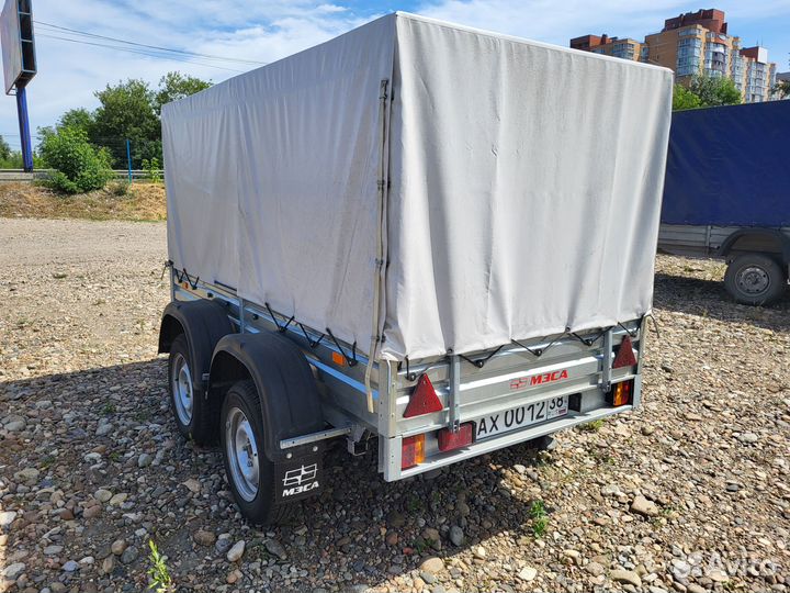 Легковой прицеп мзса 817730 2,4х1,23 2 оси
