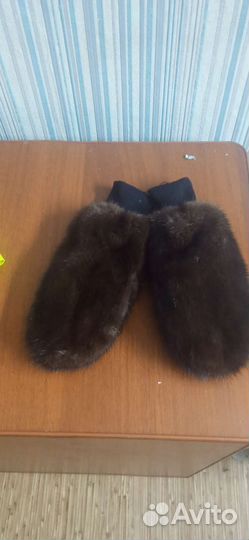 Варежки норковые