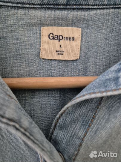 Рубашка джинсовая Gap