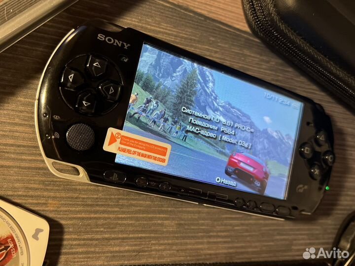 Sony PSP 3008 Gran Turismo 64gb 7500 игр (набором)