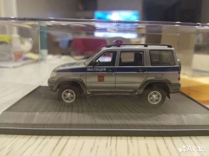 Модель автомобиля УАЗ Патриот милиция