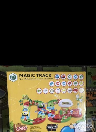 Трек милые жучки большой с коробкой ELC