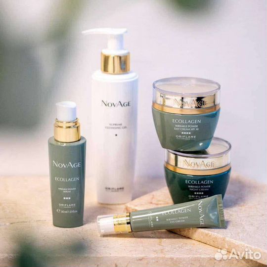 Комплексный уход против морщин NovAge Ecollagen