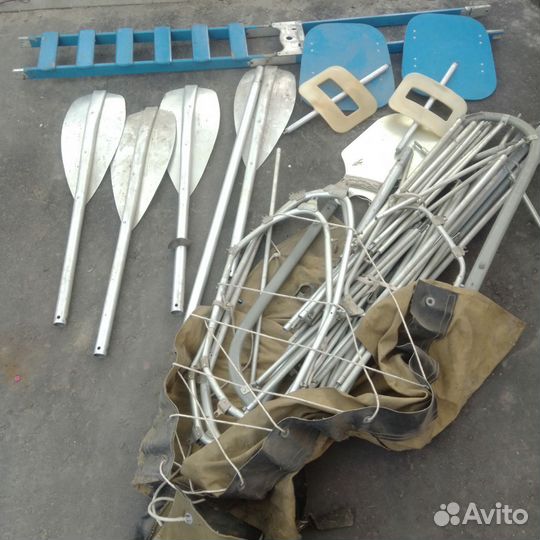 Байдарка 2 местная, Салют, каркас