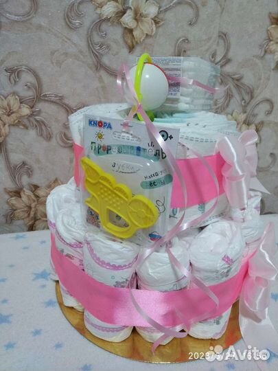 Торт из памперсов