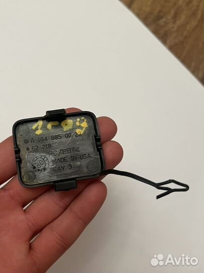 Заглушка переднего бампера Mercedes ML GL W164