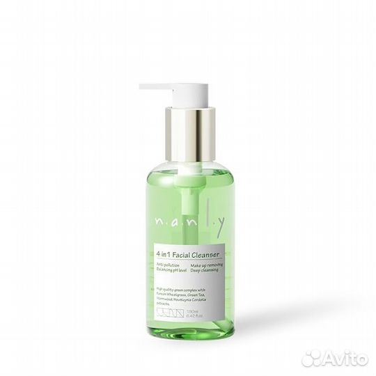Гель для умывания Nanly 4in1 Facial cleanser 190ml