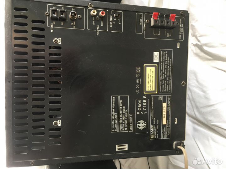 Музыкальный центр Sharp CD-S3460