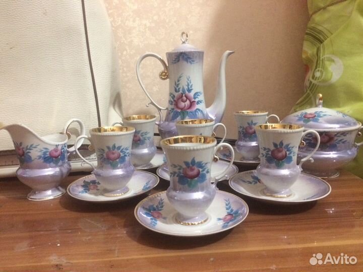 Сервиз кофейный, 15 предметов