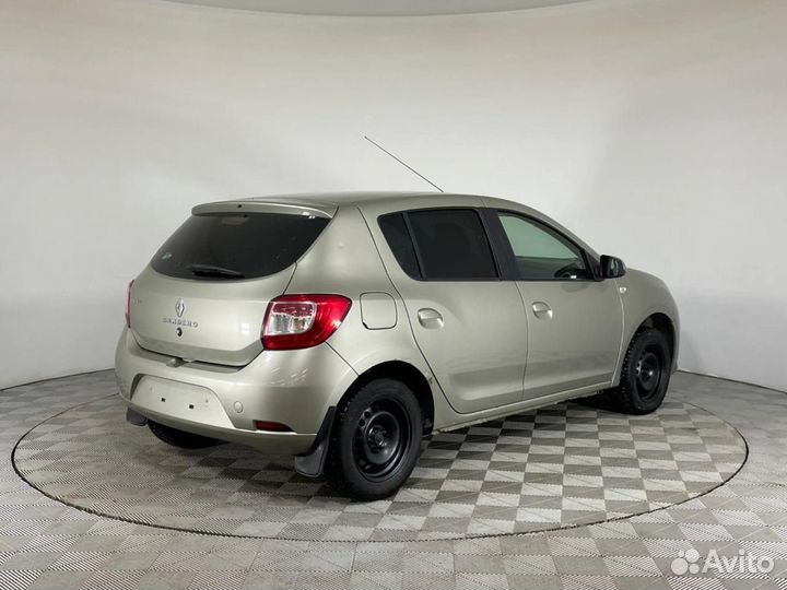 Renault Sandero 1.6 МТ, 2017, 138 500 км