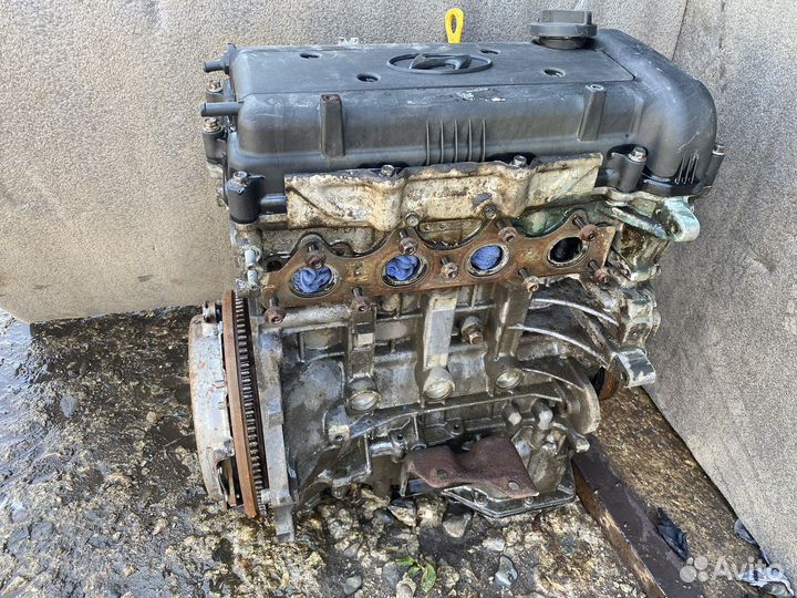 Двигатель Hyundai Elantra 4 1.6 122 л.с HD 2010